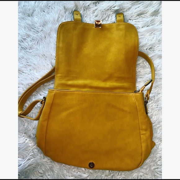 Mustard Yellow Satchel - Picture 2 of 3